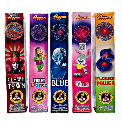 Flower Power ? 4 inch pipe (Pure Purple & Red)