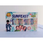 Sun Feast (Red & Green) 1.75 Crackling Fountain