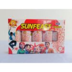 Sun Feast (Red) 1.75 Crackling Fountain